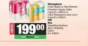 Spar Strongbow Premium Apple Cider Cans 6 x 440ml or Kix Sparkling Spritzer 6 x 440ml offer