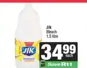 Spar Jik Bleach 1.5 litre offer