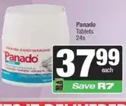Spar Panado Tablets 24s offer
