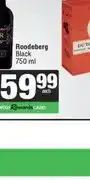 Spar Roodeberg Black 750 ml offer