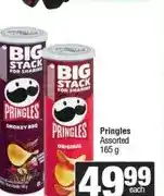 Spar Pringles Assorted 165 g offer