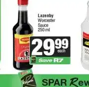 Spar Lazenby Worcester Sauce 250 ml offer