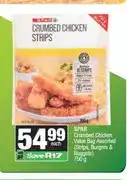 Spar SPAR Crumbed Chicken Value Bag Assorted (Strips, Burgers & Nuggets) 750 g offer