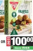 Spar Fry's Original No-Chick'n Pieces 300 g or Falafels 240 g - for 2 offer