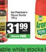 Spar Ina Paarman's Flavour Bombs 106 g offer