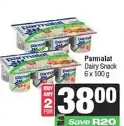 Spar Parmalat Dairy Snack 6 x 100 g (any 2) offer