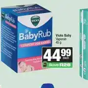 Spar Vicks Baby Vaporub 45 g offer