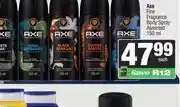 Spar Axe Fine Fragrance Body Spray Assorted 150 ml offer