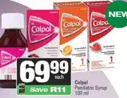 Spar Calpol Paediatric Syrup 100 ml offer
