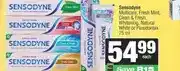 Spar Sensodyne Multicare, Fresh Mint, Clean & Fresh, Whitening, Natural White or Parodontax 75 ml offer