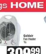 Spar Goldair Fan Heater 1s offer