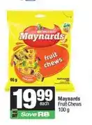 Spar Maynards Fruit Chews 100 g offer