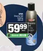 Spar SPAR Shaving Gel Cooling 200 ml offer