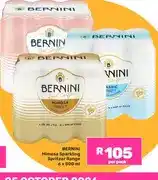 Bernini Mimosa Sparkling Spritzer Range 6 x 500 ml