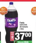 Spar Fanta Soft Drink All Variants 2 litre - Any 2 offer