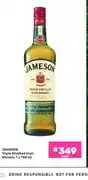 Game Jameson Triple Distilled Irish Whiskey 1 x 750 ml offer