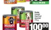 Spar Husky Canned Dog Food Assorted 775 g - Buy 3 for offer