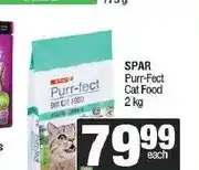Spar SPAR Purr-Fect Cat Food 2 kg offer