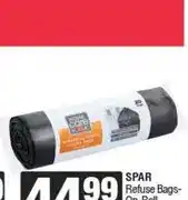 Spar SPAR Refuse Bags-On-Roll 20s offer