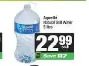Spar Aquellé Natural Still Water 5 litre offer