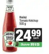 Spar Heinz Tomato Ketchup 505 g offer