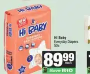 Spar Hi Baby Everyday Diapers 50s offer
