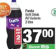 Spar Fanta Soft Drink All Variants 2 litre - Buy 2 for offer