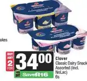 Spar Clover Classic Dairy Snack Assorted (incl. NoLac) 6s (any 2) offer