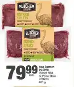 Spar Your Butcher By SPAR Ostrich Fillet or Prime Steak Portions 400 g offer