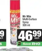 Spar Mr Min Multi-Surface Spray 300 ml offer