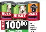 Spar Husky Canned Dog Food Assorted 775 g - Buy 3 for offer