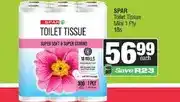 SPAR Toilet Tissue Mini 1 Ply 18s