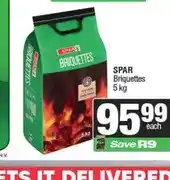 Spar SPAR Briquettes 5 kg - each offer