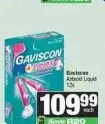 Spar Gaviscon Antacid Liquid 12s offer