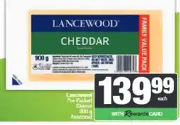 Spar Lancewood Cheddar Assorted offer