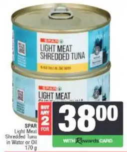 Spar SPAR Light Meat Shredded Tuna offer