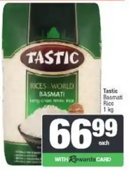 Spar Tastic Basmati Rice offer
