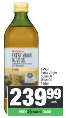Spar SPAR Extra Virgin Spanish Olive Oil offer