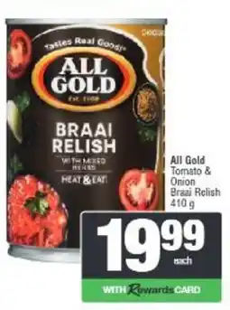 Spar All Gold Braai Relish offer
