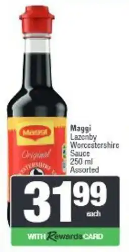 Spar Maggi Lazonby Worcestershire Sauce Assorted offer