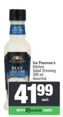 Spar Ina Paarman's Kitchen Blue Cheese Dressing Assorted offer