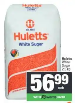 Spar Hulett's White Sugar offer