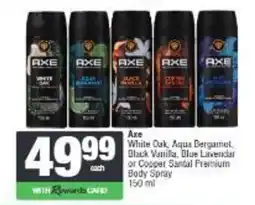Spar Axe Body Spray offer