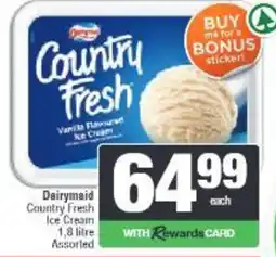 Spar Dairymaid Country Fresh Ice Cream Assorted offer