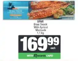 Spar SPAR Braai Snook With Apricot Marinade offer