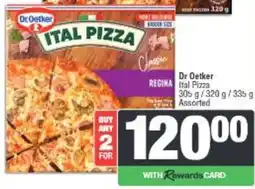 Spar Dr Oetker Ital Pizza Assorted offer