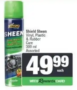 Spar Shield Sheen Vinyl, Plastic & Rubber Care Assorted offer