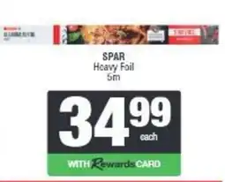 Spar SPAR Heavy Foil offer