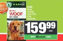 Spar SPAR Woof Dry Chunks Assorted offer