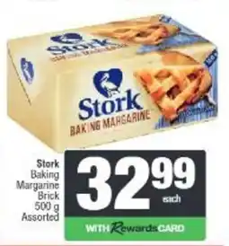 Spar Stork Baking Margarine Brick Assorted offer